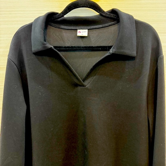 Wiholl Little Black Dress V-Neck size XL - Picture 1 of 7